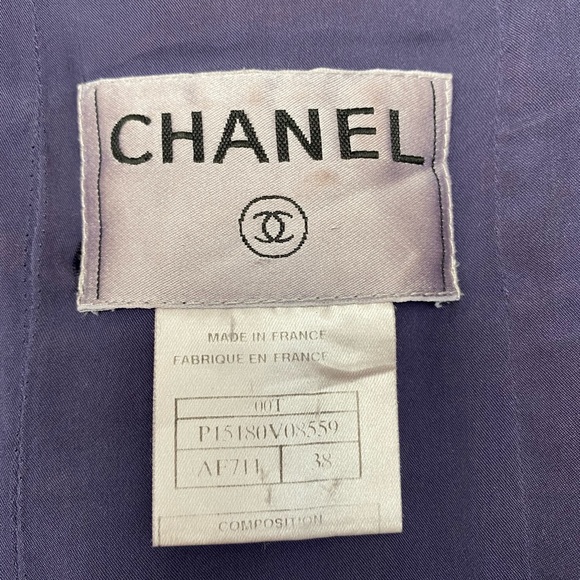 ⭐️🌴Chanel tweed jacket size 38 FR - Picture 2 of 6